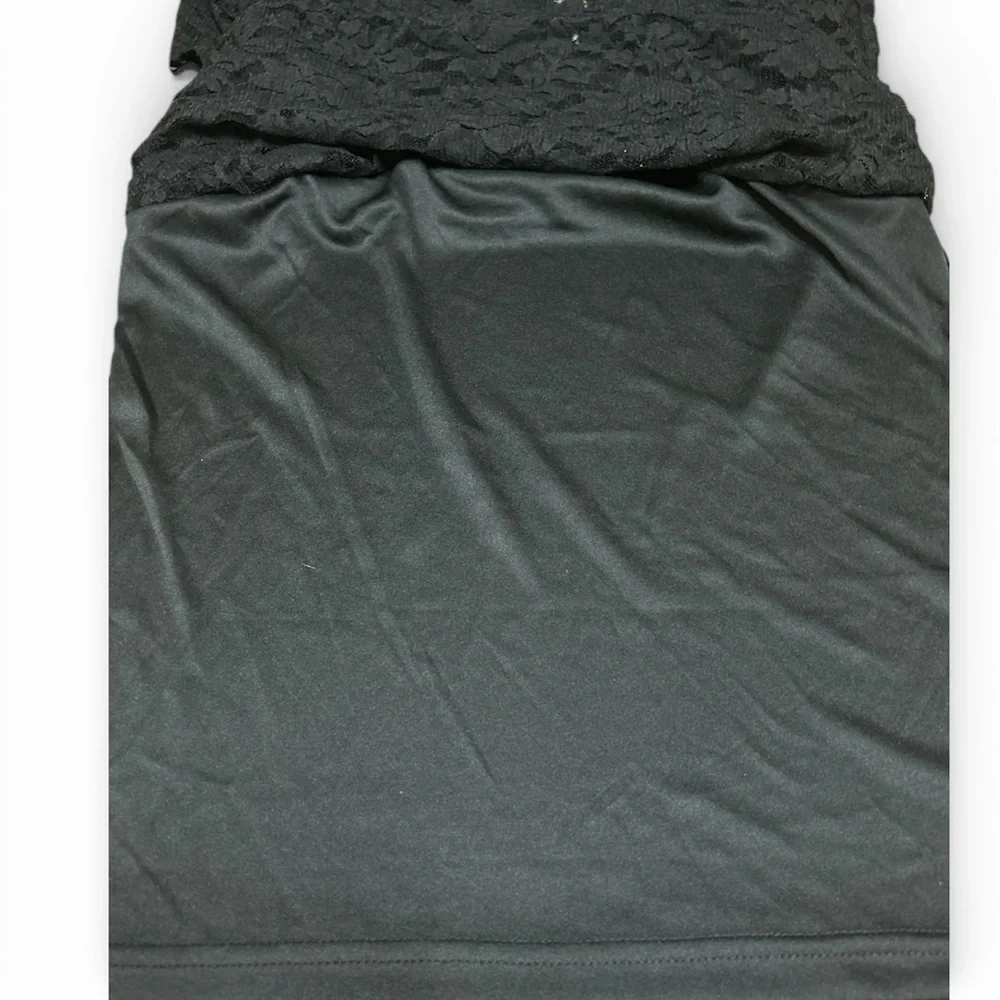 💜Half Off💜Allegra K Black Lace Blouse NWT Size M - Picture 6 of 6